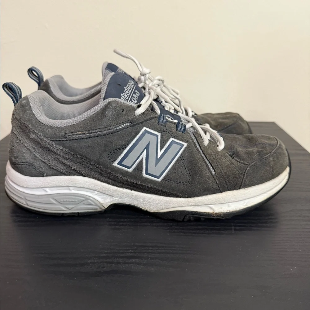 New Balance 608v3 Dark Gray Suede Leather Men’s Shoes Sz 12